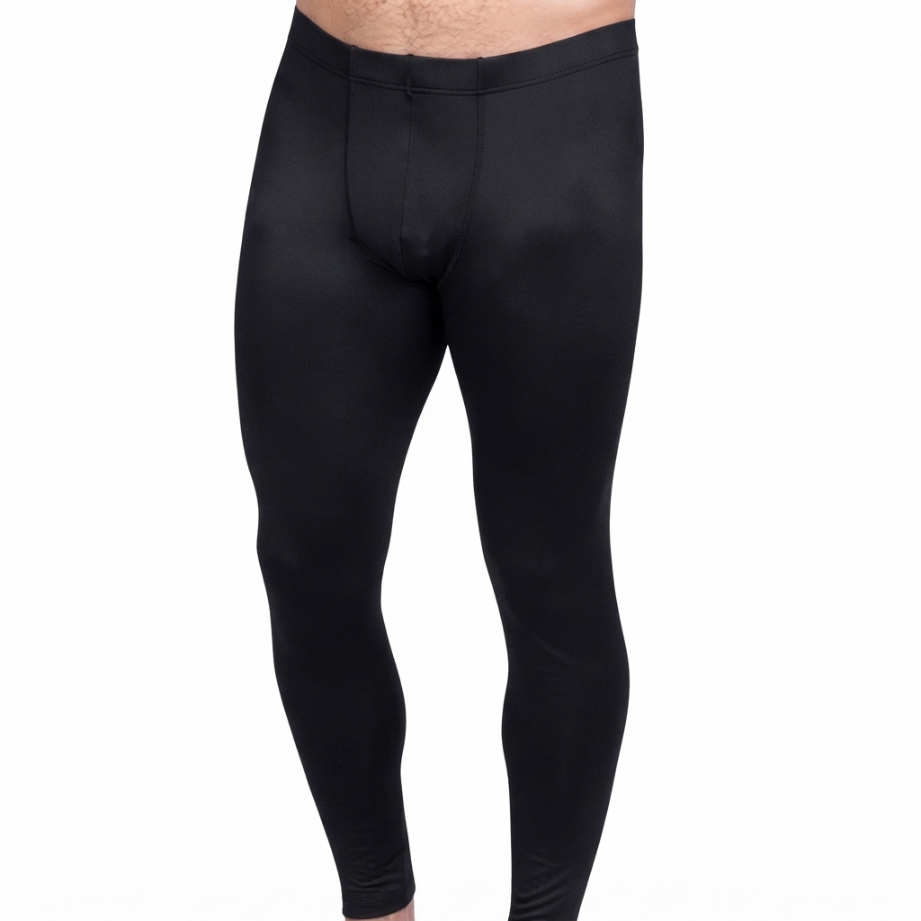 Men's Base Layer Leggings - Black